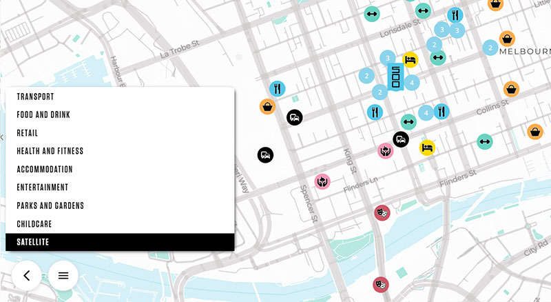Unveiling Brightfox's interactive location map for real estate ventures