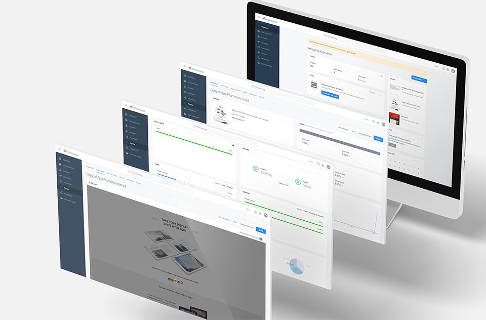 A Brightfox email campaign rendered on desktop